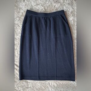 St. John Black Skirt